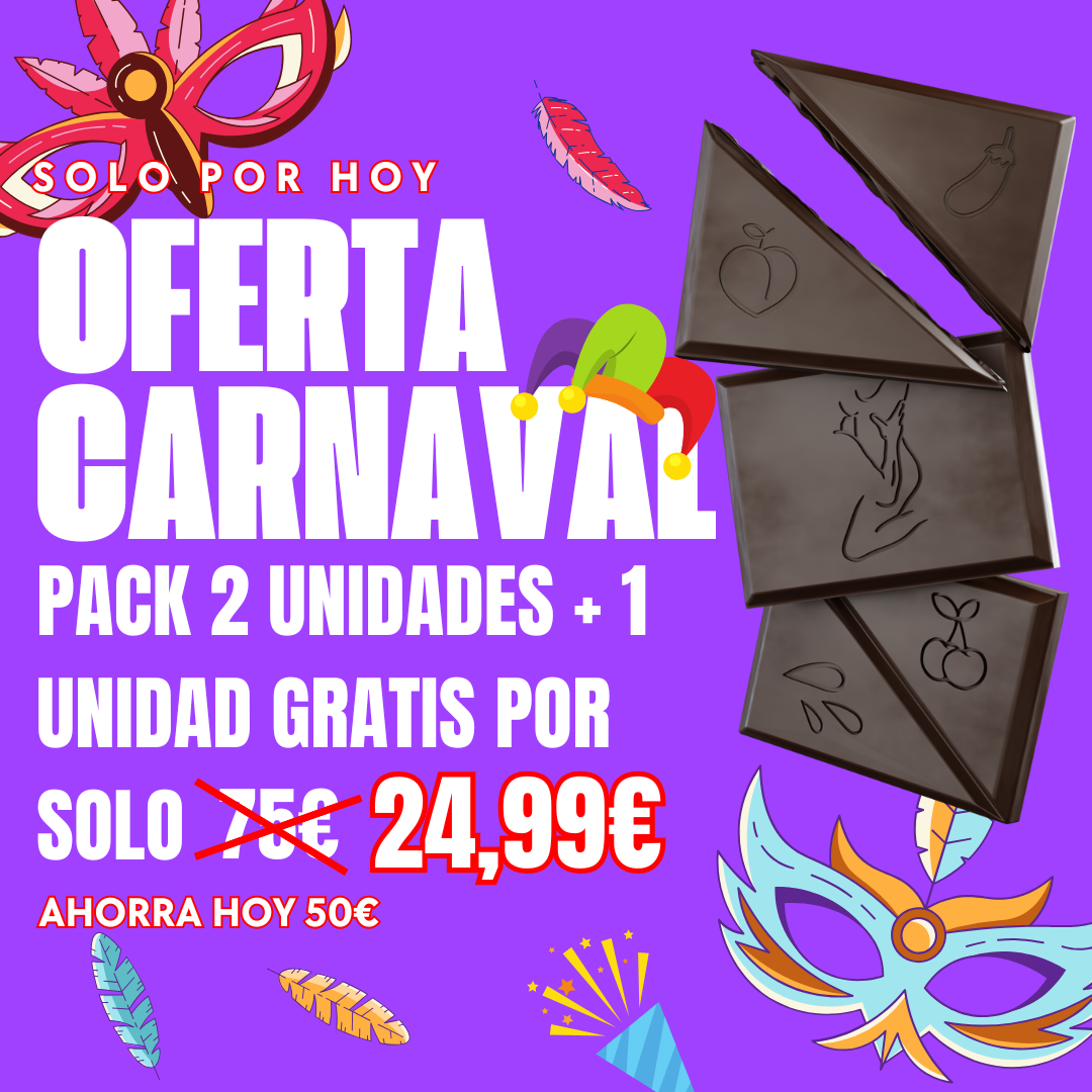 SEX CHOCOLATE Aumenta el placer solo o en pareja