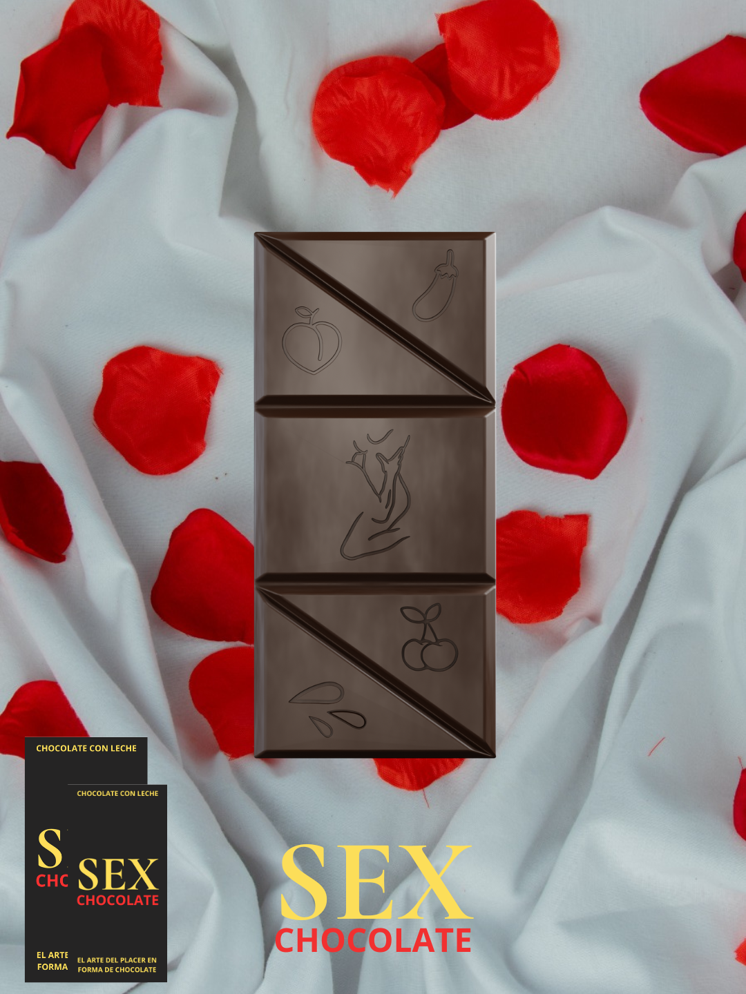 SEX CHOCOLATE Aumenta el placer solo o en pareja